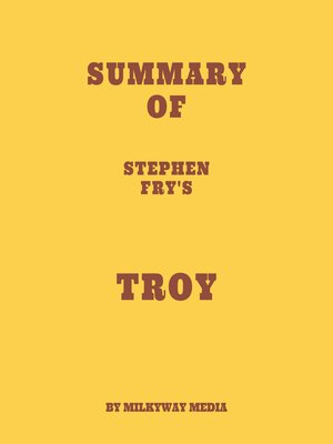 cover image of Summary of Stephen Fry's Troy